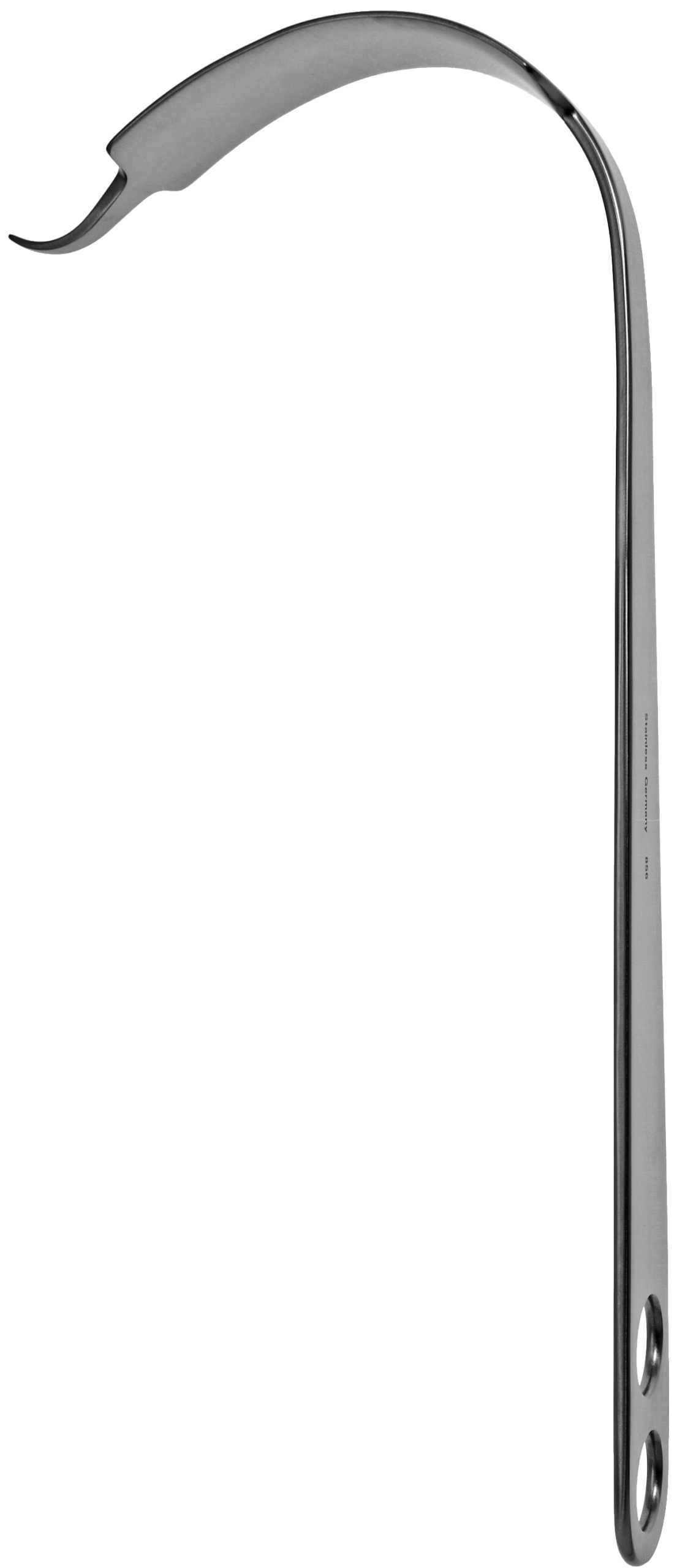 Hohmann Retractor 13″ x 40mm long straight end 2 holes