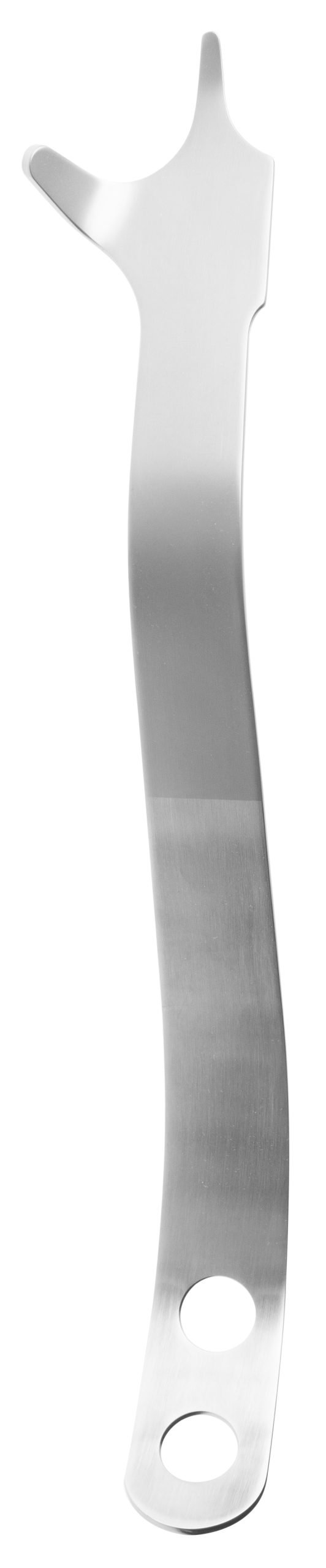 Posterior-Inferior Retractor 15″ left, bent handle, 2 holes