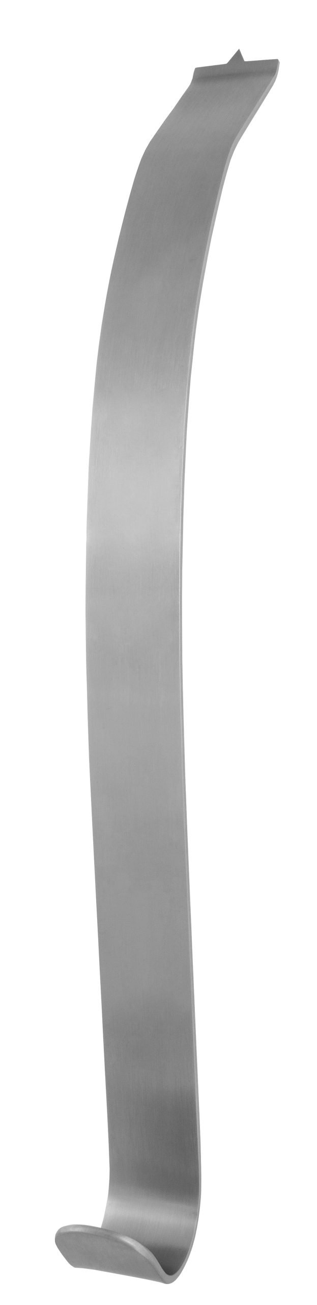 Kolbel Glenoid Retractor 11″, 1 prong sharp, 23mm
