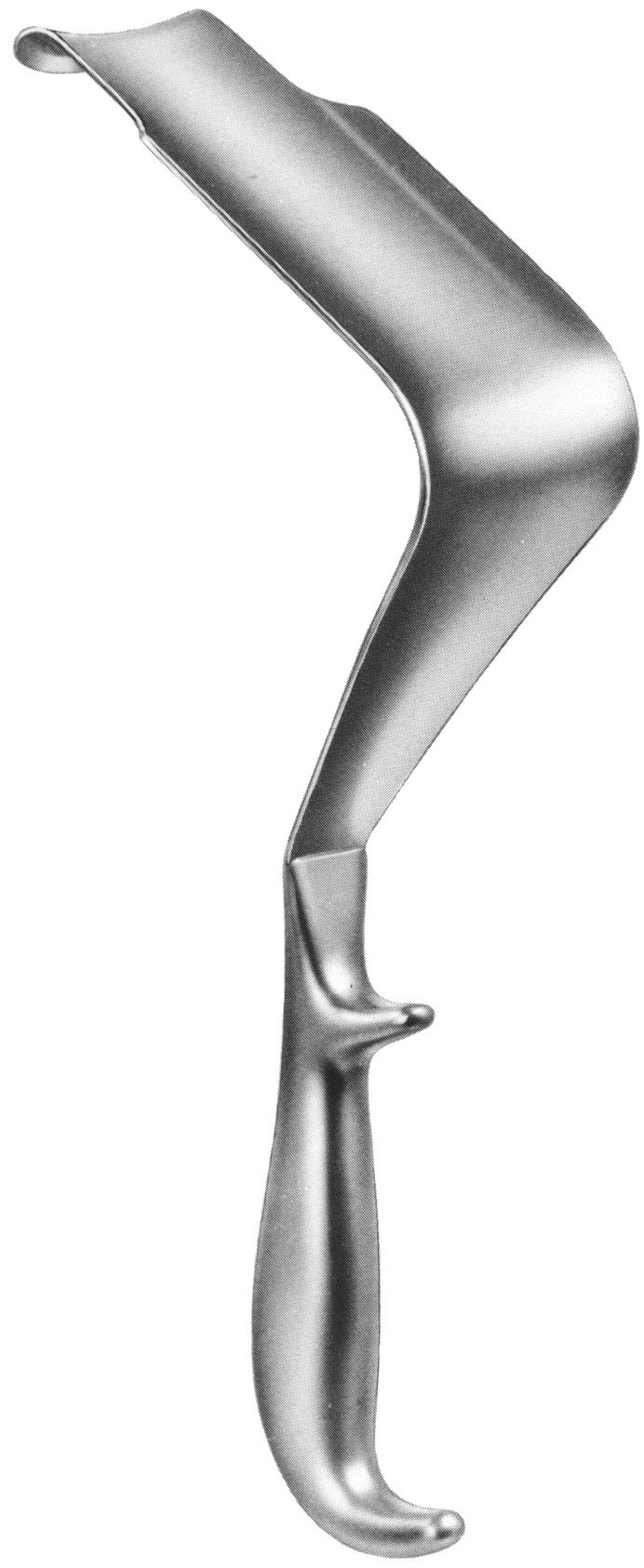 St. Mark’s Pelvic Retractor 13″ with lip 60x45mm