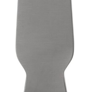 MIS Patella Retractor 8 1/2″, 22mm pad, lower blade 16mm blunt end, handle bent, 1 hole