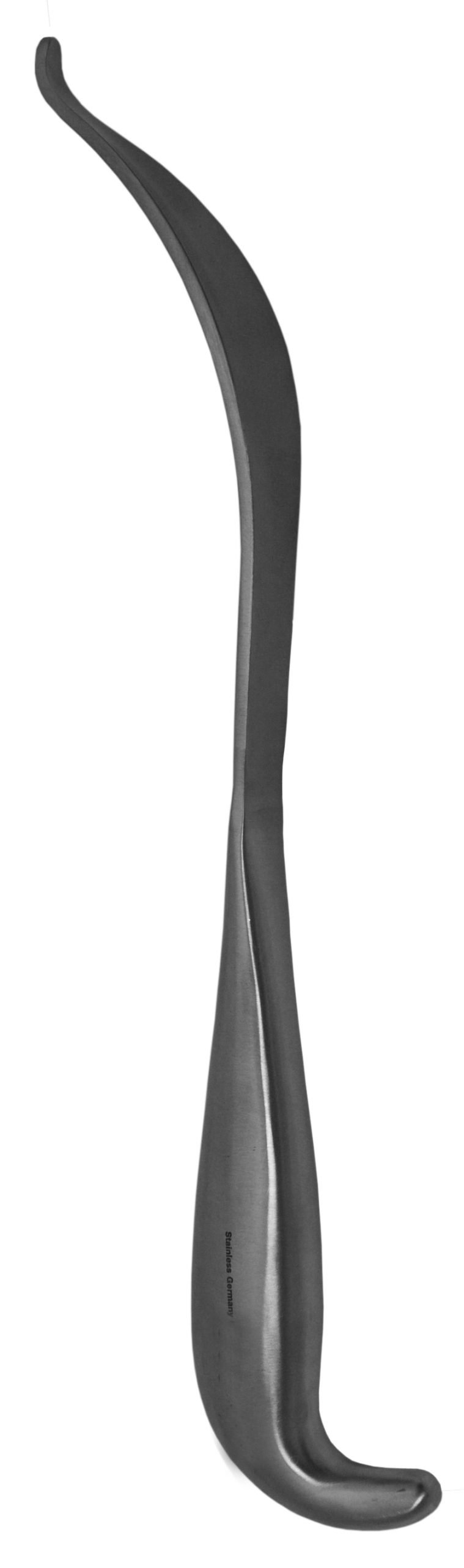 Aufranc Cobra Retractor 11″ 32mm smooth blunt with grip handle