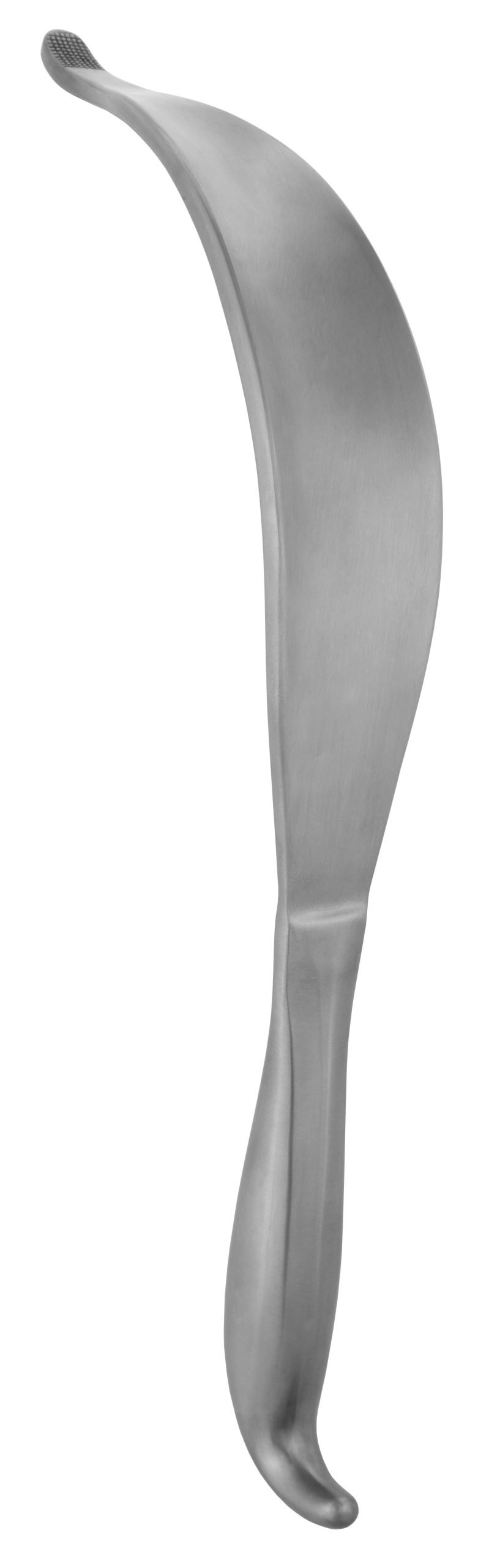 Aufranc Cobra Retractor 11 1/2″ 38mm cross serrated blunt with grip handle