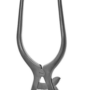 Kolbel Soft Tissue Retractor 7″ angled 2×2 blunt