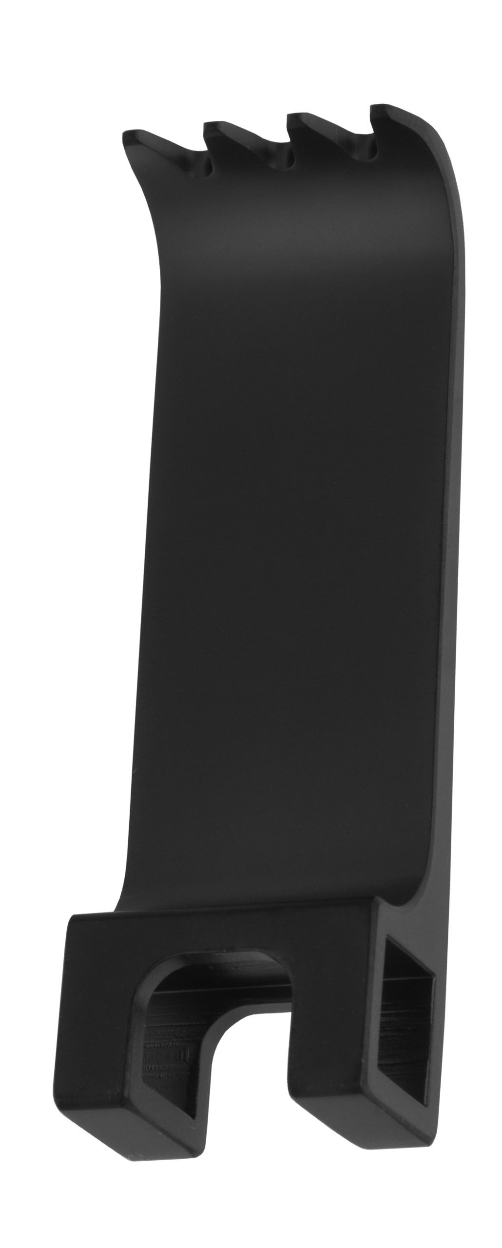 McCulloch Retractor Serrated blade narrow 20x60mm depth, TiAlN black