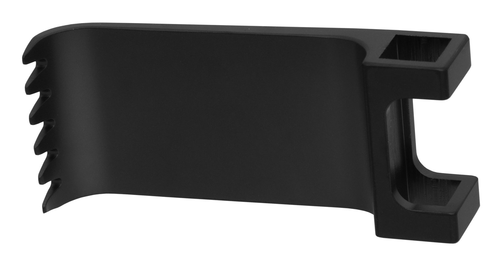 McCulloch Retractor Serrated blade wide 27x50mm depth, TiAlN black
