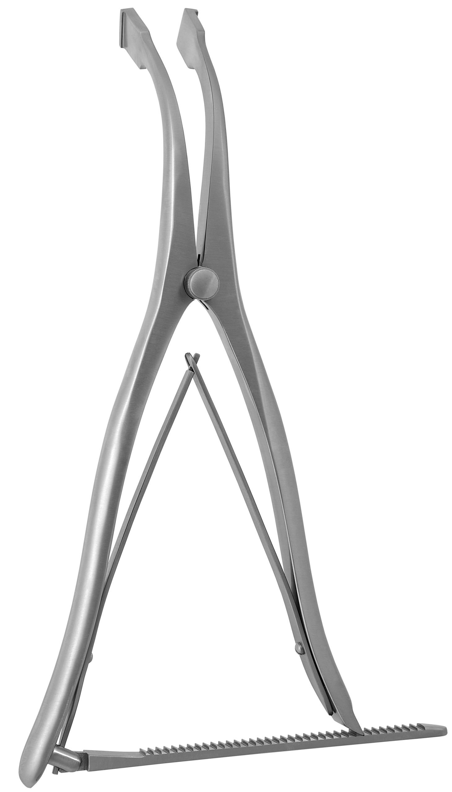 Lamina Spreader 10 1/2″ flat blades without teeth