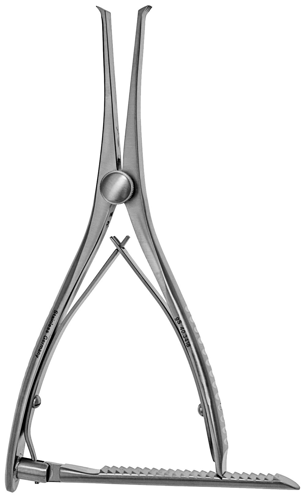 Vertebra Distractor 7″ straight with teeth ratchet