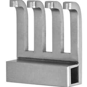 Henly Retractor Four Prong blades 17x23mm, blunt