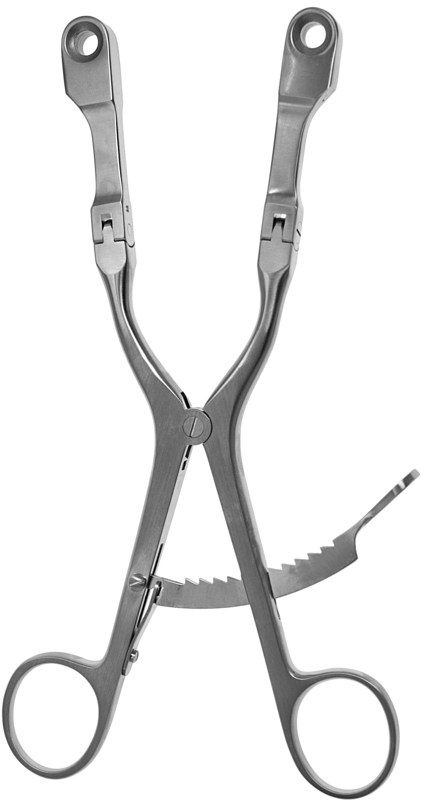 Kolbel Retractor Hinged Ring Handle only 8″