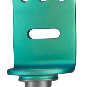CCR Blade, 4 teeth medial/lateral, 19x30mm depth, fenestrated, titanium, green (radiolucent)