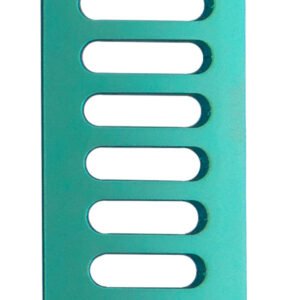 CCR Blade, 4 teeth medial/lateral, 19x75mm depth, fenestrated, titanium, green (radiolucent)