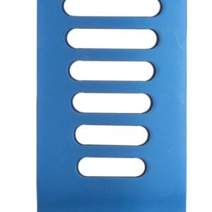 CCR Blade, 8 teeth lateral, 24x55mm depth, fenestrated, titanium, blue (radiolucent)