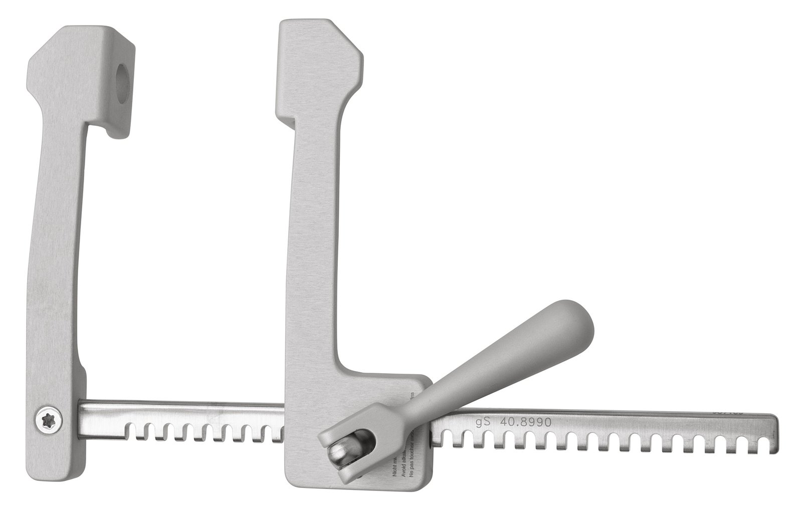 Weinberg Rib Spreader Child aluminum blades 3/4″ [20mm] x 1/2″ [12mm] x 3 3/4″ [95mm] opening