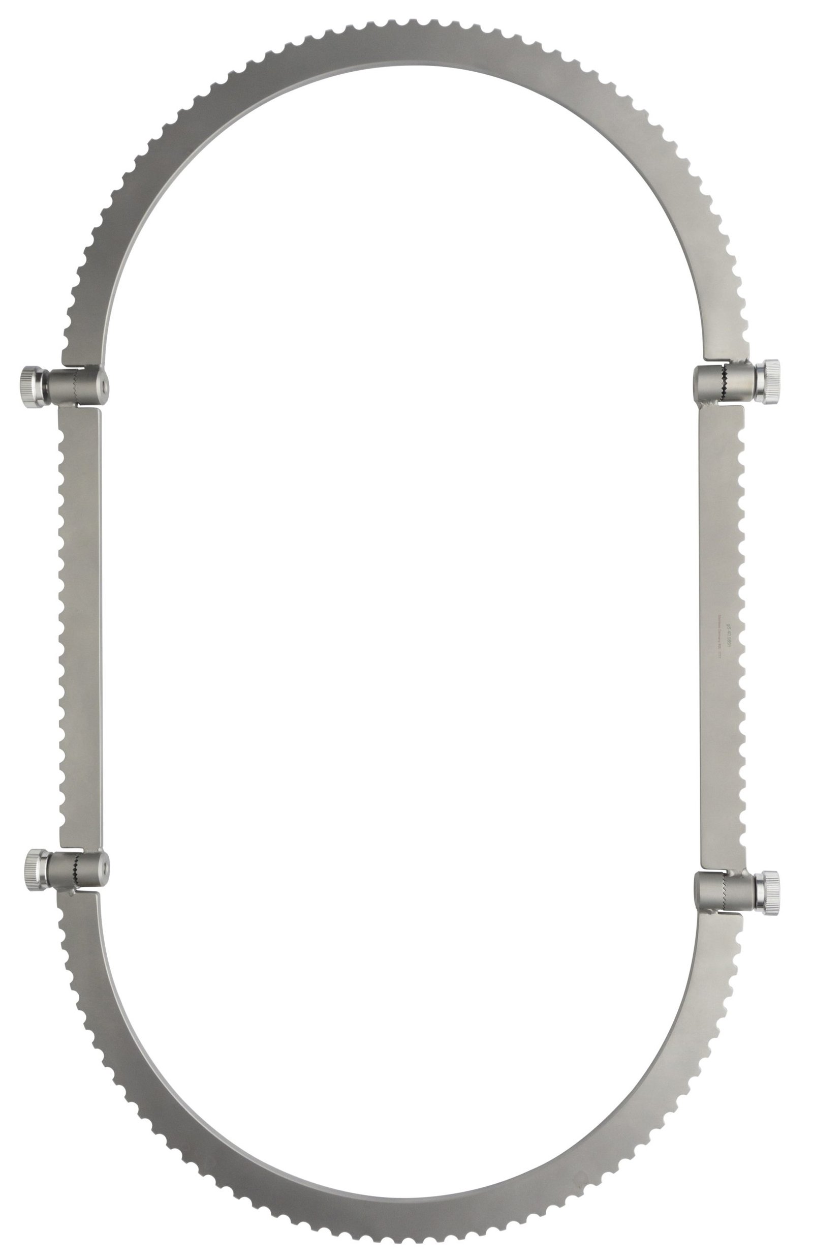 Ring Retractor Segmented Frame 21 1/8″ x 12″, medium, oval