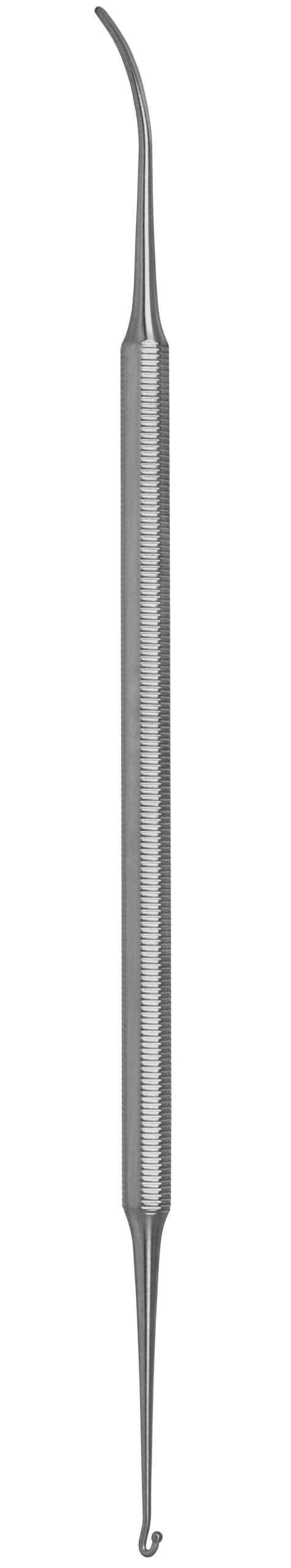 Varady Extractor 7″ double ended 2.8mm ball tip hook/1.9mm spatula blunt/blunt