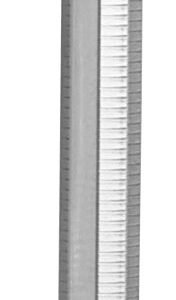 Spatula 7″ double ended #5, sharp point/rounded curved end, octogonal handle