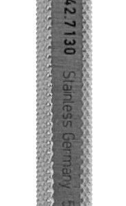 Presbyterian Hospital Elevator 7″ curved double ended semi-blunt/blunt