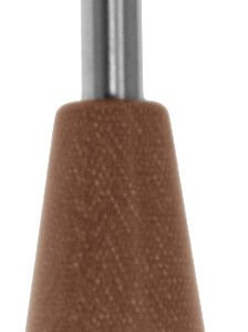 Periosteal Elevator 7 1/4″ curved 6mm straight sharp edge, phenolic handle