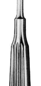 Adson Elevator 6 3/4″ straight 7.5mm semi-sharp