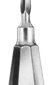 Bone Awl 6 1/4″ square taper, straight