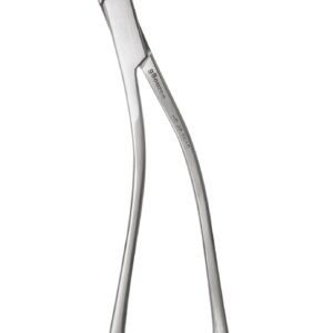 Dingman Fcps 7 1/2″ angular serr jaws w/slot, 2×2 sharp teeth