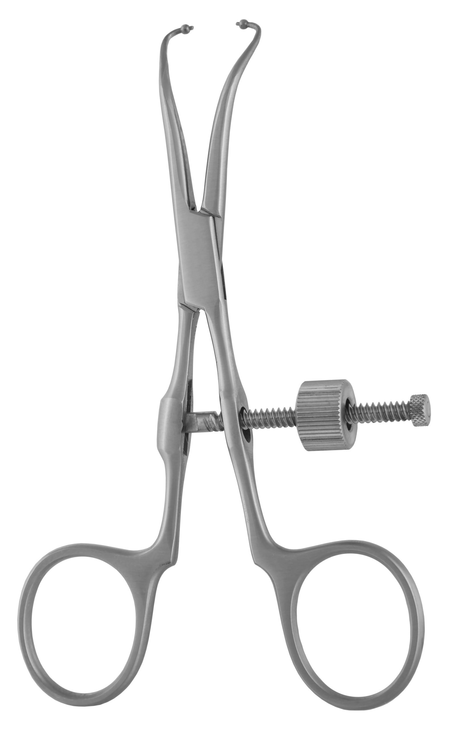 MKClamp, Bone Fragment 5 1/2″ curved, ball tips outer diameter 2.0mm, speedlock