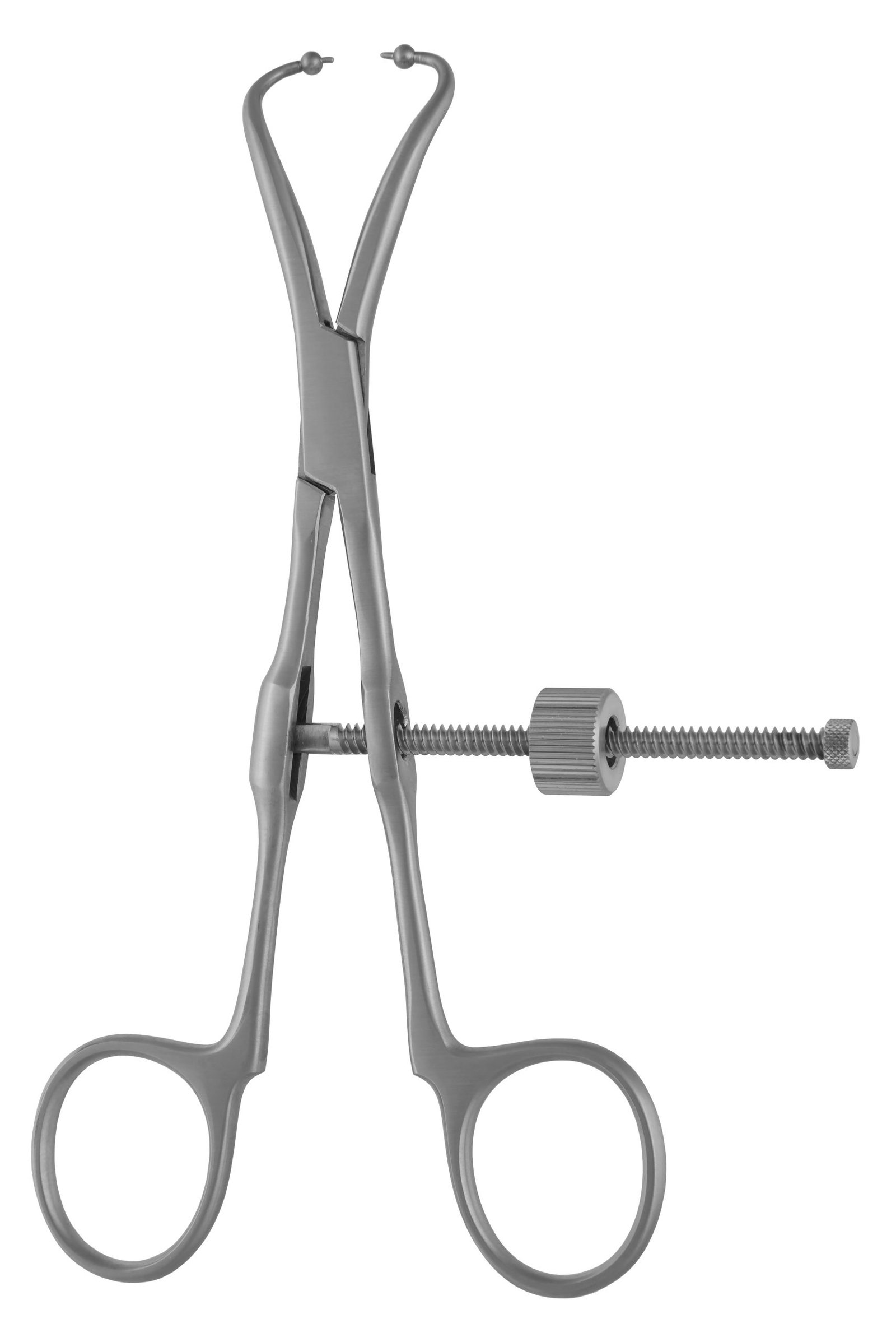 MKClamp, Bone Fragment 6 1/2″ curved, ball tips outer diameter 3.0mm, speedlock