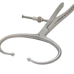 MKForceps, Periarticular Reduction, 11″, Small, Straight, Ball Tips, 24mm to 115mm opening