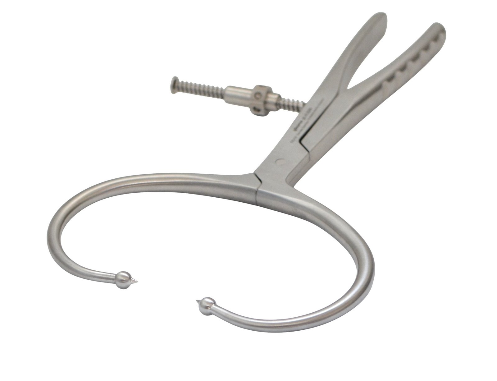 MKForceps, Periarticular Reduction, 11″, Small, Straight, Ball Tips, 24mm to 115mm opening