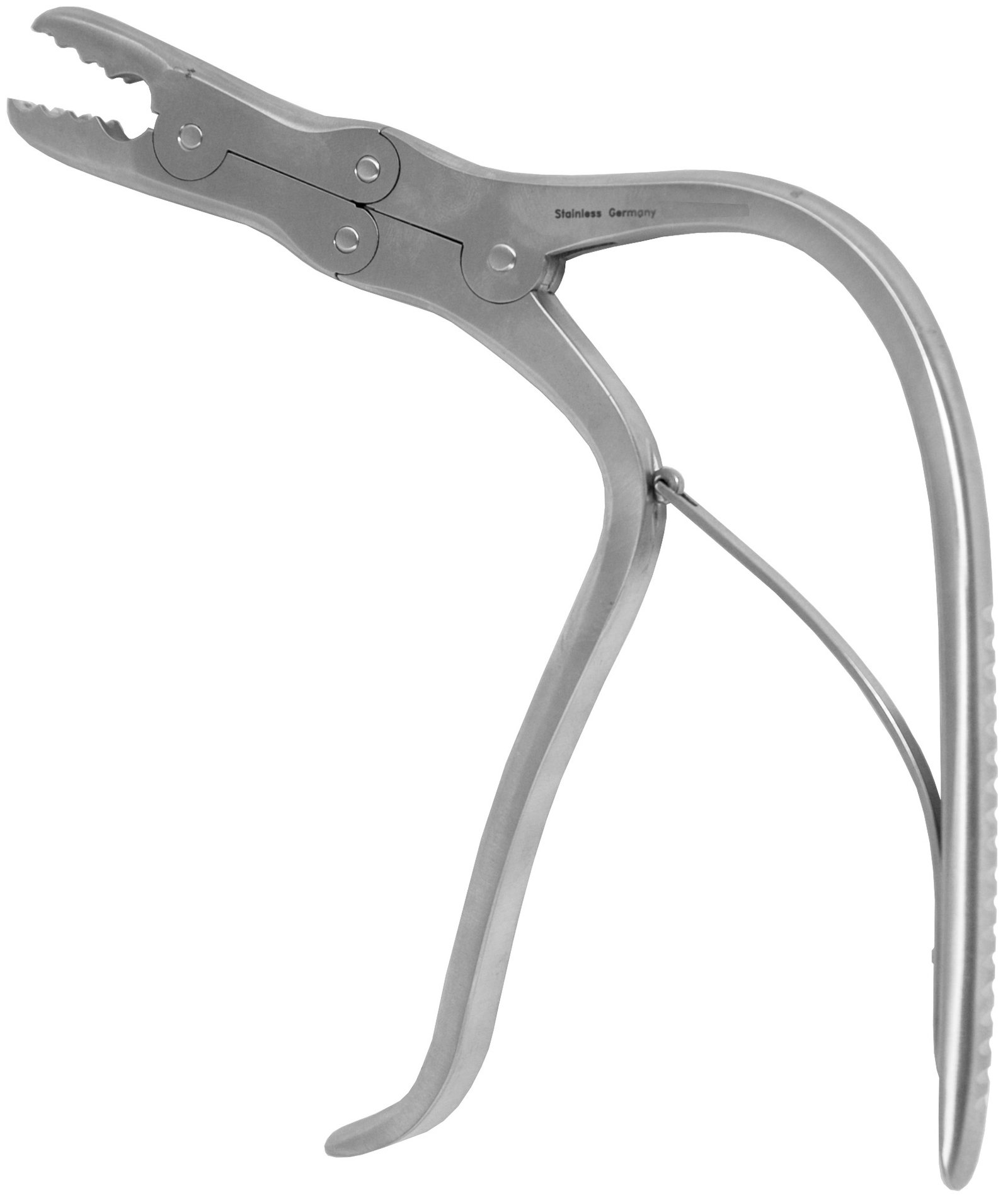 Orthopedic Grasper 8 1/2″, curved handle, 7x20mm