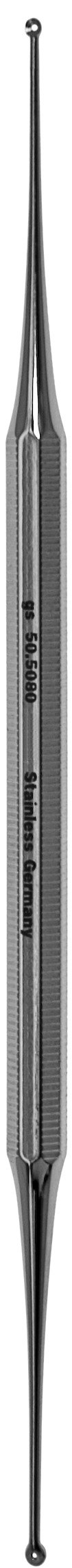 Curette Excavator 5 1/2″ double ended hole 1.5×2.0mm