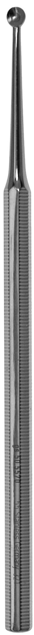Curette #4 McGlamry Bullneck 5″ 4mm without hole