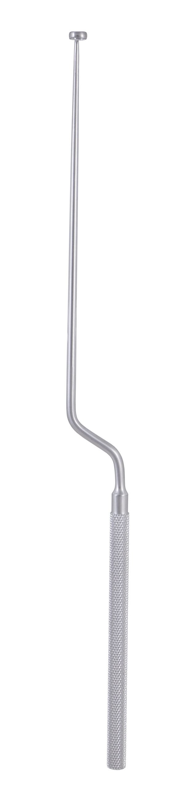 Hardy Bayonet Curette 9 1/2″, 4 3/4″, angled up, 5mm