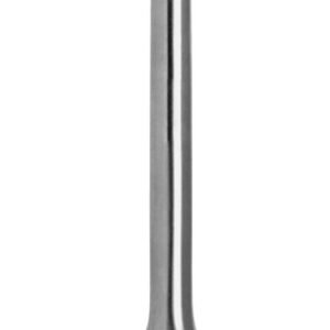 Bone Curette 15″, hollow handle, straight, oval #4/0 (3.3mm)