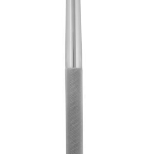 Bone Curette 15″ straight, double handed knurled T-handle, 18x34mm