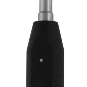Pelvic Osteotome 12″ curved, 15mm, plastic handle, black, with stainless steel end cap