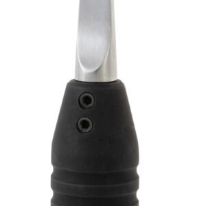 Chisel 11″ straight, 10mm, handle black