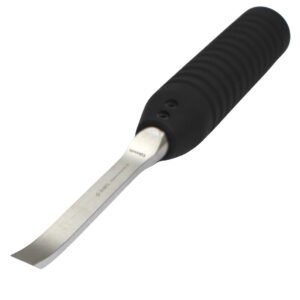 Chisel 11″ curved, 10mm, handle black