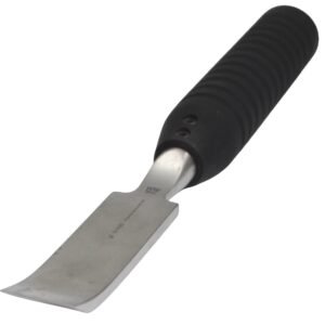 Chisel 11″ curved, 25mm, handle black