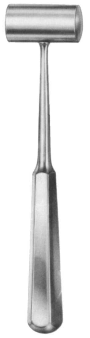 Partsch Mallet 7″, 6oz [170g], head stainless steel diameter 22mm, stainless steel handle