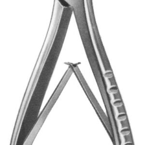 Cleveland Bone Forceps 6 3/4″ angled delicate