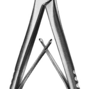 Stellbrink Rongeur 6 3/4″ full curved delicate 2mm, single action