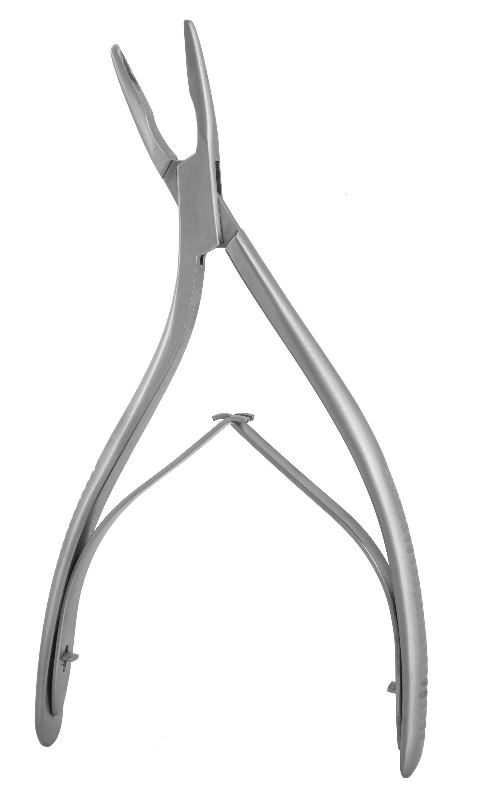 Juers-Lempert Rongeur 7 1/4″, straight 3.5mm jaw, curved handle, single action