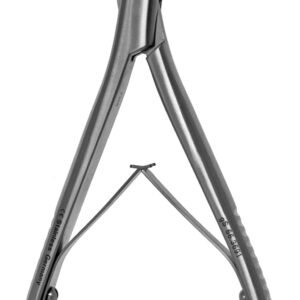 Luer Rongeur 6 1/2″ full curved 3mm, single action