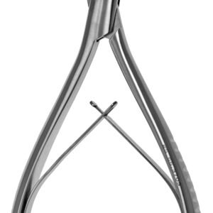 Reiner Rongeur 7″ curved 4mm, single action