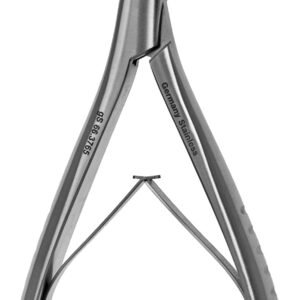Luer Rongeur 6″ curved 3mm, single action