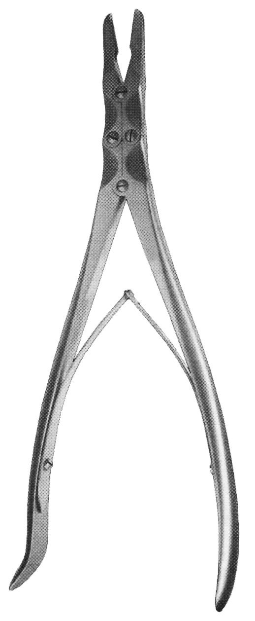 Smith Peterson Rongeur 9 1/2″ straight 3mm, double action