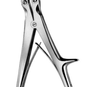 Echlin Duckbill Rongeur 9″ angular straight 3mm, double action