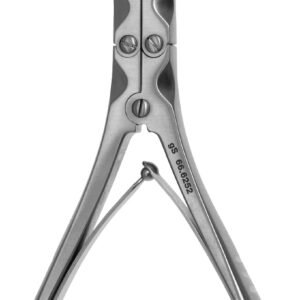 Ruskin Rongeur 6″ curved 2mm, double action